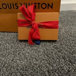 Louis Vuitton gift box and bag limited edition red box